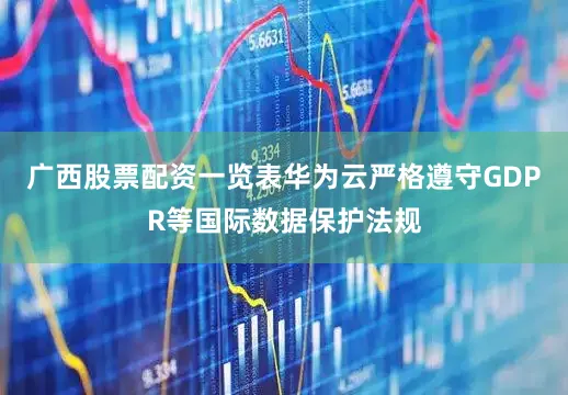 广西股票配资一览表华为云严格遵守GDPR等国际数据保护法规