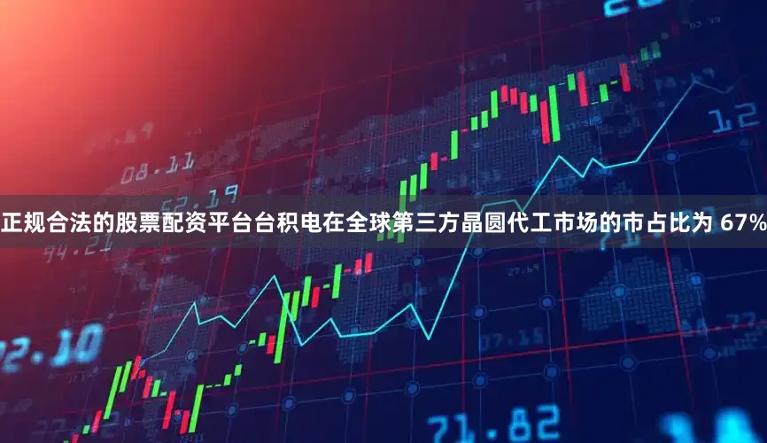 正规合法的股票配资平台台积电在全球第三方晶圆代工市场的市占比为 67%